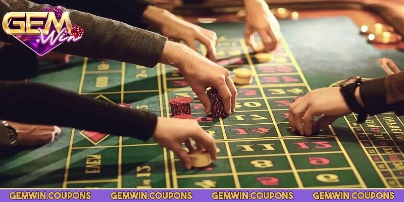 Roulette Gemwin - Trò Chơi Quay Số Trực Tuyến Dễ Hiểu 2 Bàn chia thành 37 ô, đánh số từ 0 đến 36